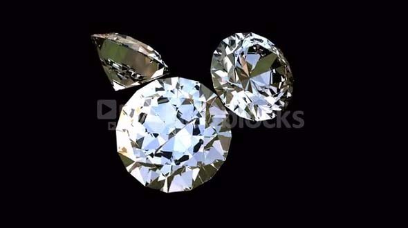 Spinning diamond clear