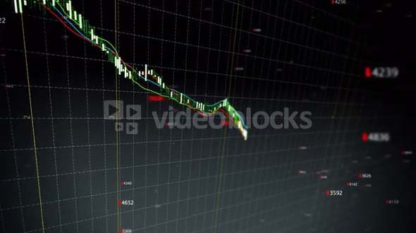 Falling Stock Index