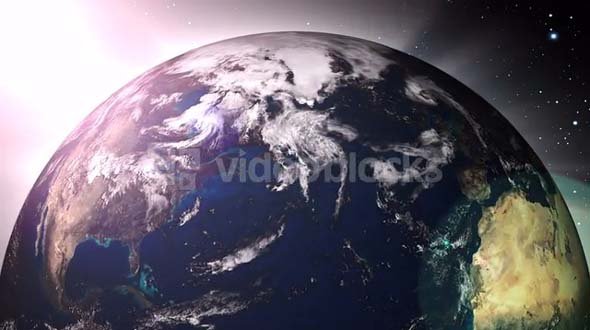 Earth In Outer Space