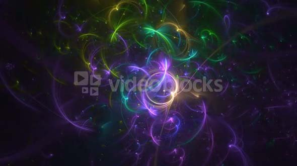 Abstract Purple Green Background