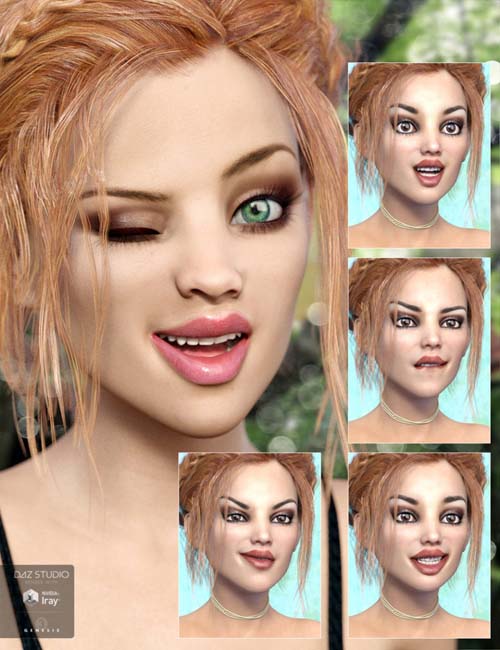 Whispers Expressions for Izabella and Genesis 3 Female(s)
