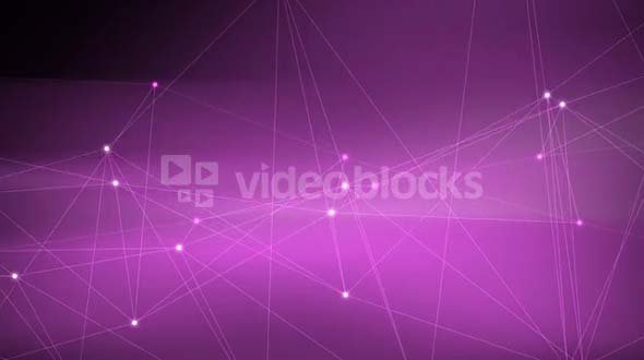 Purple Lines and Points Motion Background