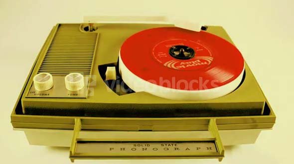 Vintage Color Changing Record