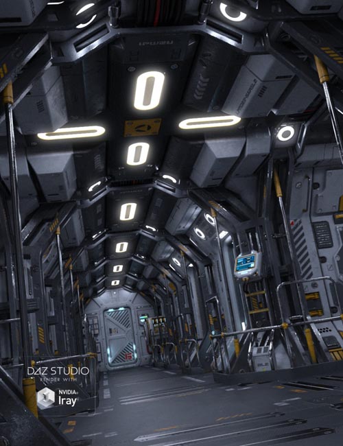 Sci-fi Corridor A (UPDATED)
