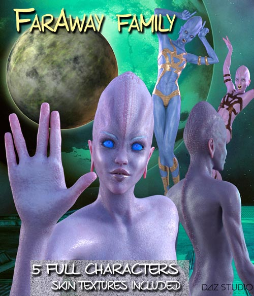 FARAWAY FAMILY for Genesis 3 Female(s)