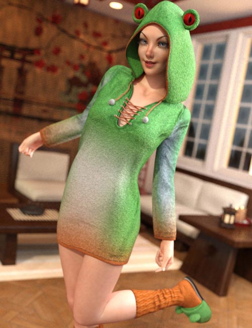 Kawaii Dreams Outfit (converted from G3F) for Genesis 8 Female(s)