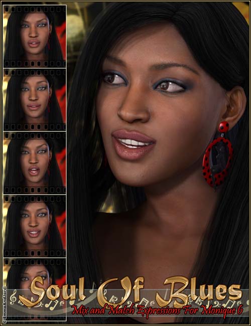 Soul Of Blues Mix and Match Expressions for Monique 6