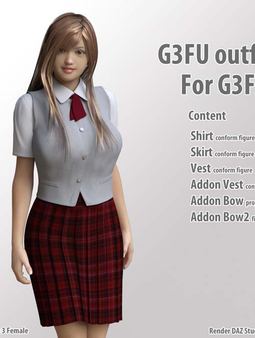 G3F U-outfit for G3F