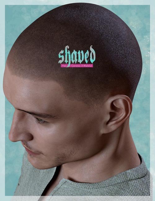 Shaved Hair for Genesis 3 Male(s)