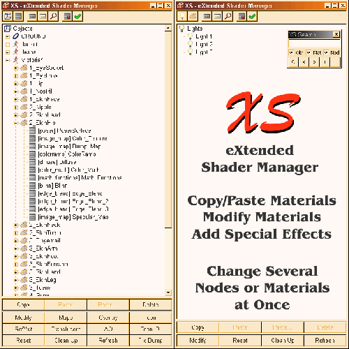 XS - Shader Manager for Poser