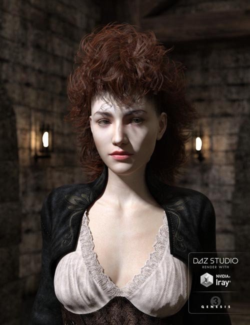 Midnight Special Hair for Genesis 3 Female(s)