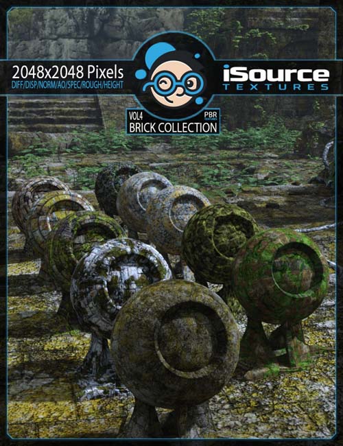 Brick Collection Merchant Resource - Vol4 (PBR Textures)