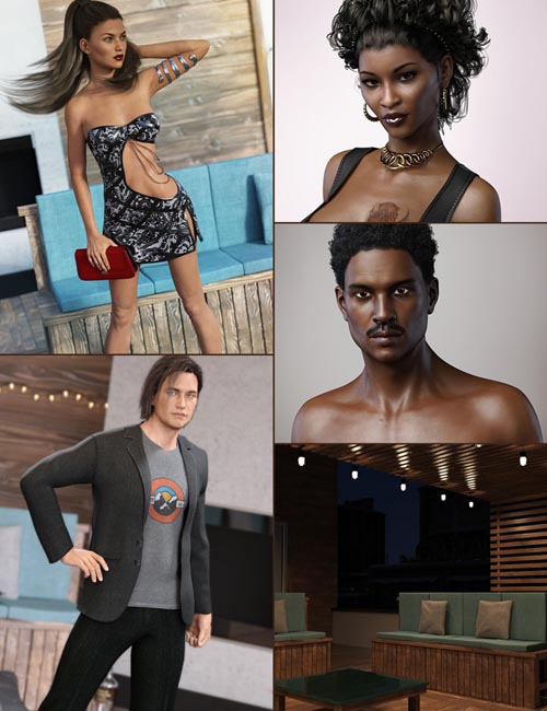 After Party Bundle (converted from Genesis 3) for Genesis 8