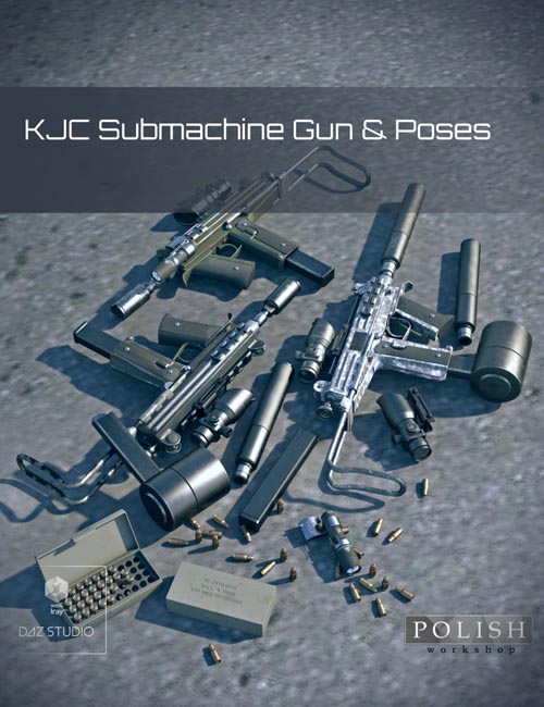 KJC Submachine Gun and Poses