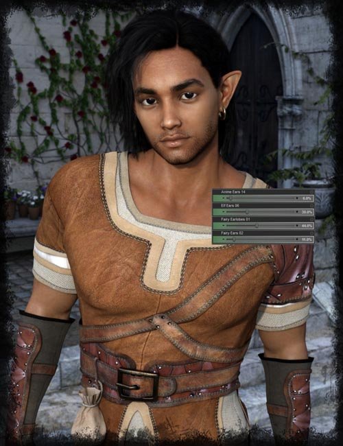 Thorneworks Ultimate Fantasy Ears Resource for Genesis 3 Male