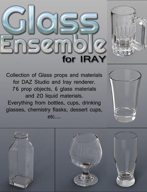 Exnem Glass Ensemble for IRAY