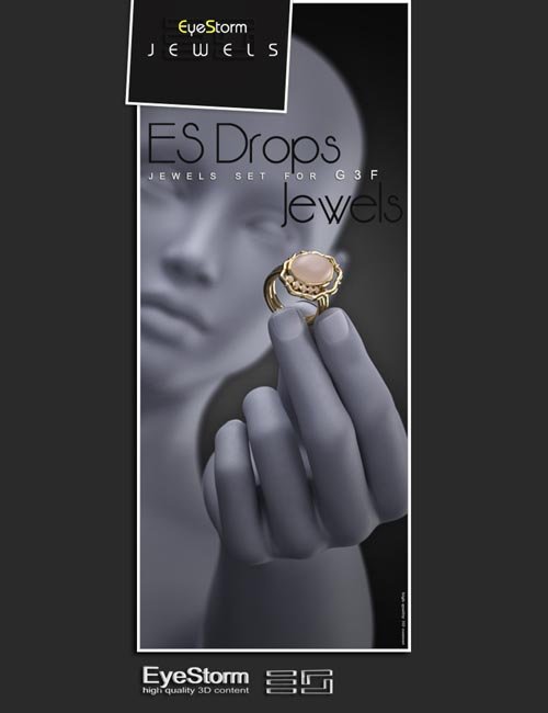ES Drops Jewels Set for Genesis 3 Female