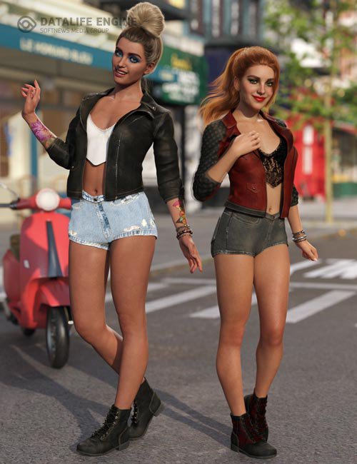 Summers End Outfit Textures