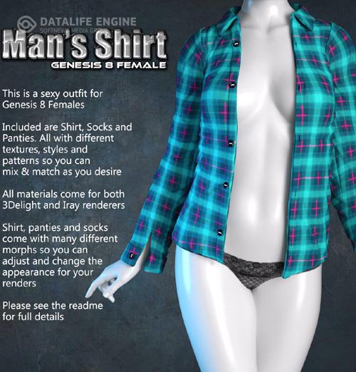 Exnem Man Shirt for G8 Female