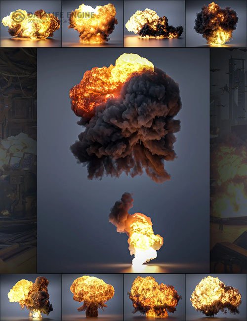 Pyromantix - Volumetric Explosions