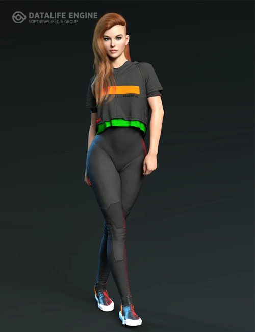 X-Fashion dForce Space Bodysuit Set