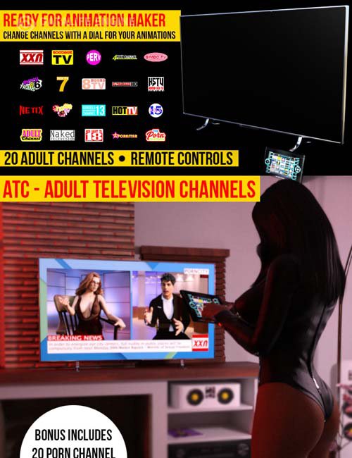 Adult TV For Daz Studio Iray