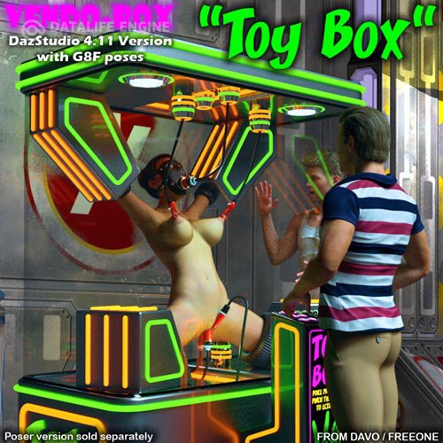VendoBox "Toy Box" For DazStudio