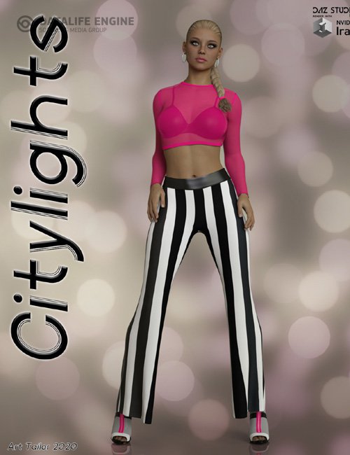 Citylights dforce Pantsuit for Genesis 8 Females