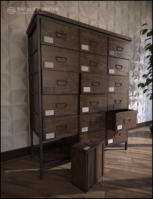 Furniture Collection: Apothecary Drawers