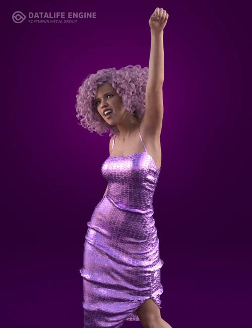 Dforce Ruched Dress For Genesis And Females Best Daz D Poses