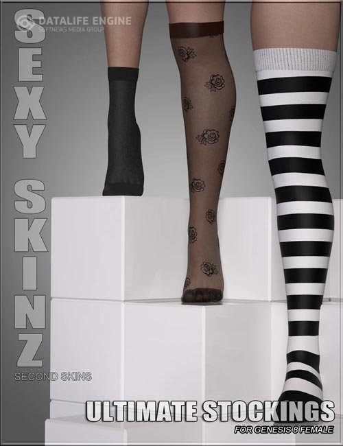 Sexy Skinz - Ultimate Stockings for Genesis 8 Female