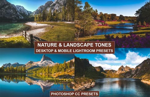 Desktop and Mobile Lightroom Presets Nature Tones - 1367833