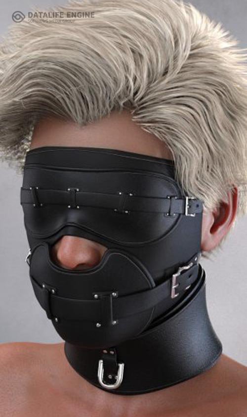 Blindfold Mask And Posture Collar