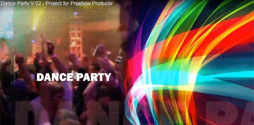 Dance Party V 02 - Project for Proshow Producer