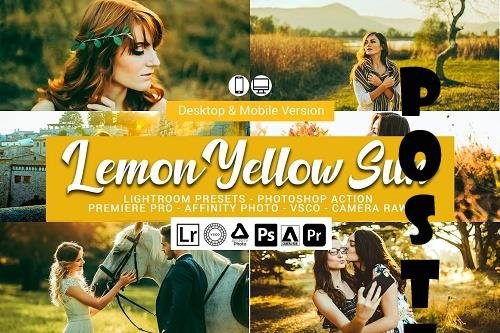Lemon Yellow Sun Lightroom Presets - 5157303