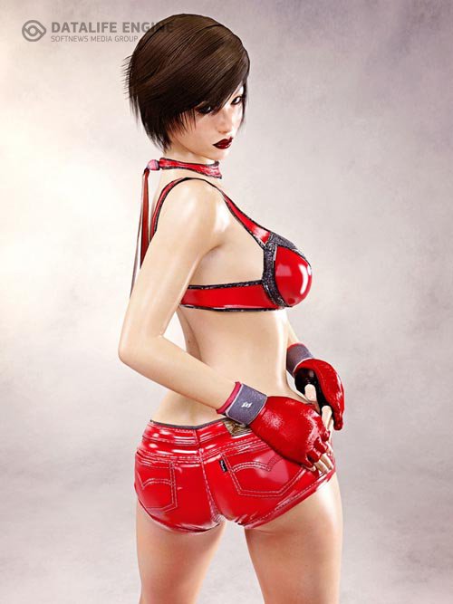Reiko Hinomoto Outfit and Hair For Genesis 3 Female