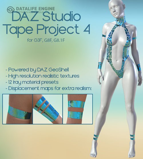 Daz Studio Tape Project 4