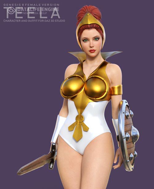 He-Man 80th Teela for G8F